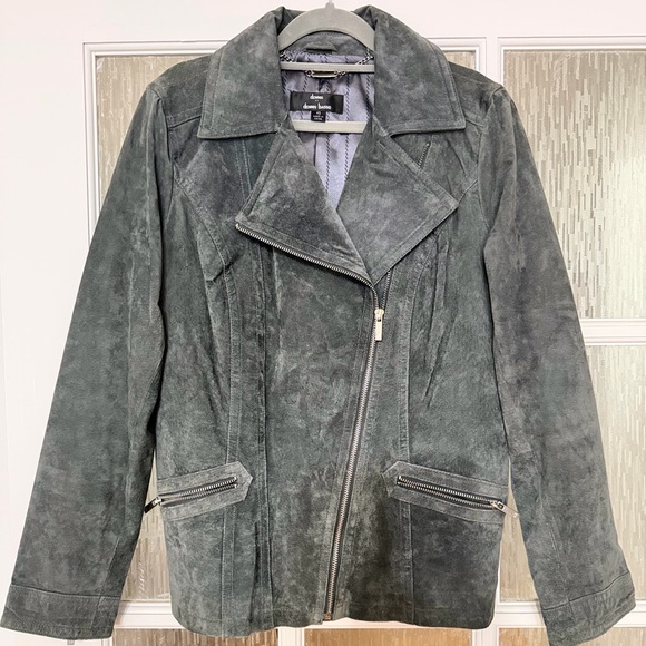 Vintage Dennis Basso Suede Leather Jacket – Women’s XS oversized - Picture 3 of 14